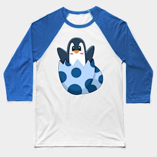 Penguin Egg Baseball T-Shirt